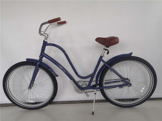 Coaster Brake 26 inch Single Speed Hybrid Unisex Beach Cruiser Bike with 26*2.35 Tires