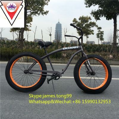 Fat Beach Cruiser Bike with 26 Inch Snow Tires and Aluminum Alloy Frame in 2015