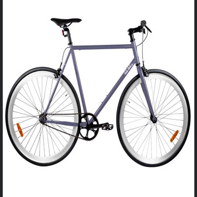 60cm Steel Frame Fixie Fixed Gear Bike Promax Double V Brake 700c Single Speed Track