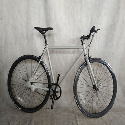 60cm Steel Frame Fixie Fixed Gear Bike Promax Double V Brake 700c Single Speed Track