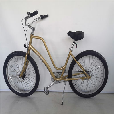 26x3 inch Unisex Step Through Aluminum Frame 3 Speed Beach Cruiser Bike for Rent in USA