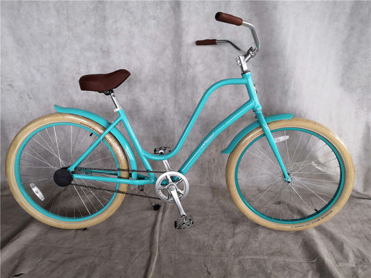 26x3 inch Unisex Step Through Aluminum Frame 3 Speed Beach Cruiser Bike for Rent in USA
