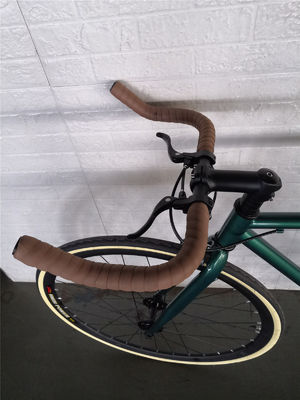 Double V Brake 700c Bullhorn Handle Bar Fixed Gear Bike for Adult Retro Vintage Classic
