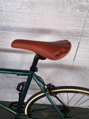 Double V Brake 700c Bullhorn Handle Bar Fixed Gear Bike for Adult Retro Vintage Classic