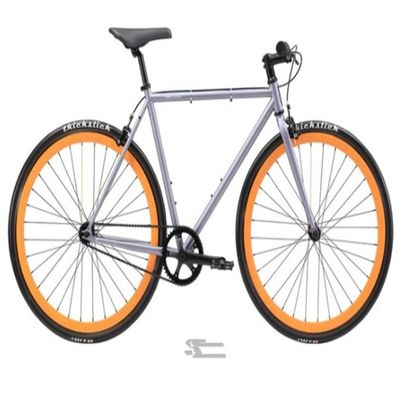 Complete Thickslick Single 1 Speed Fitness Fixie Fixed Gear Bike with Promax Brake end
