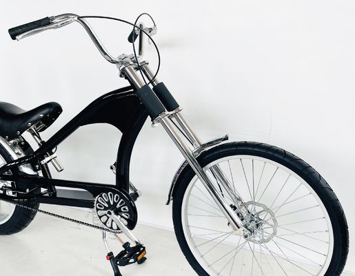 Gross Weight 25.0 KG 24-20&quot; Single Speed Adult Chopper Bike with Steel Fork from OEM