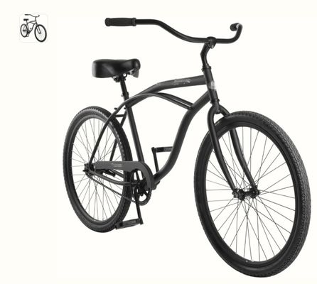 26 Inch Red Color Men's Classic Beach Cruiser Bikes with Big and Comfortable Seat