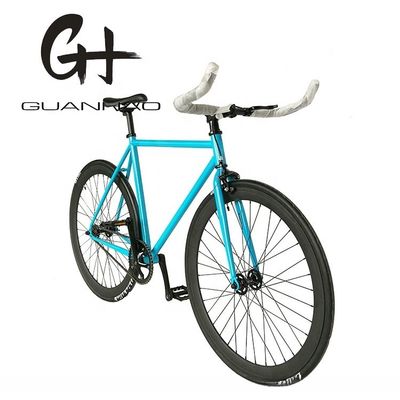 CE Certified Hi-Ten Steel Frame Single Speed Fixed Gear Bicycle for American Market