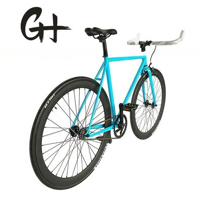 CE Certified Hi-Ten Steel Frame Single Speed Fixed Gear Bicycle for American Market