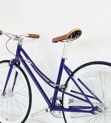 700C Lady Women Gril CE USA Customized Single Speed Step Through Fixed Gear City Bike