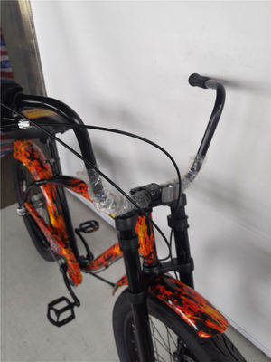 15KG Fat Tire City Bike Inner 3 Speed 3.0&quot; Vintage Adults Beach Cruiser Bike 24 Inch