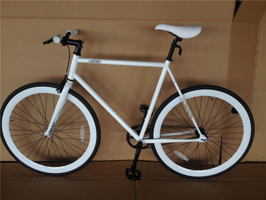 Lasco Crank Set 700c Carbon Frame Single Speed Fixed Gear Bicycle with Kenda Tire 700*28C