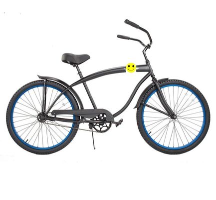 26 Inch Steel Frame Hard Frame 3 Speed Beach Cruiser Bike for Adults Men and Lady