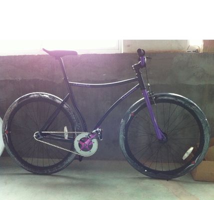 Customized CE Hi-Ten Steel Frame 700C Single Speed Fixed Gear Bike for Boys