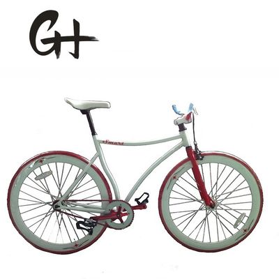 Customized CE Hi-Ten Steel Frame 700C Single Speed Fixed Gear Bike for Boys