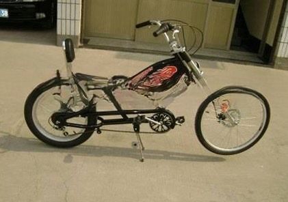 Customizable 24&quot; Chopper Bicycle with Gloss Weight of 25KGS in Any Colour