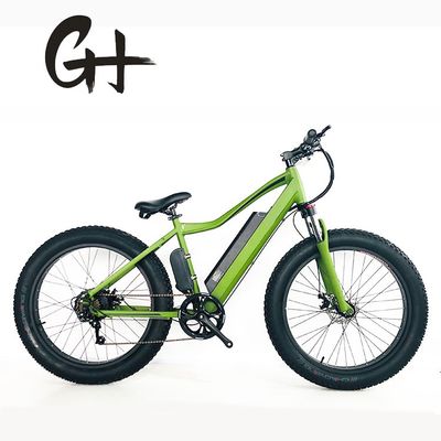 USA Market 26&quot; 4.0 Fat Tire Electric Bike with 48V 500W Power Supply and 7 Speed Gears
