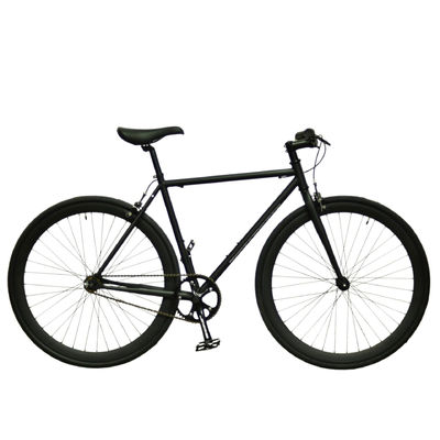 Quando Hub Black Color Customize 700x28C Steel Frame Vintage Fixie Fixed Gear Bicycle