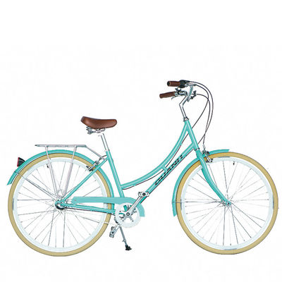 1.8m Length Steel Frame 700C Women Single Speed City Bike for American Market OEM/ODM