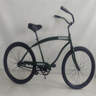 USA Rental 26&quot; Men's Beach Cruiser Bike with Brass Nipples and Single Gear Pedal Brake