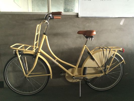 28inch Old Man City Bike Classic Dutch Bike with Lugged Steel Frame and Double V Brake