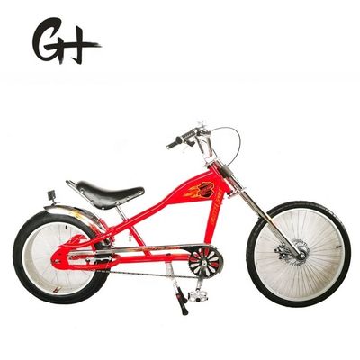 25.0 KG Gross Weight 24&quot;-20&quot; Single Speed OEM/ODM Chopper Bike for Big Adults Made