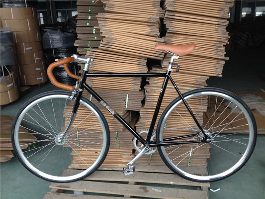 Vintage Fixed Gear Bike Bicycle for Adult Road Racing 2023 Wellgo Pedal Lasco Crank Set