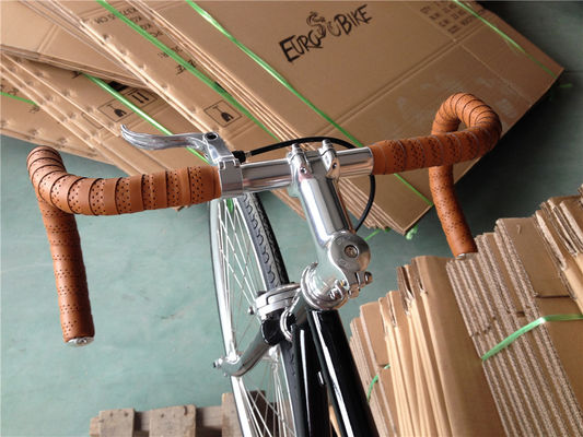 Vintage Fixed Gear Bike Bicycle for Adult Road Racing 2023 Wellgo Pedal Lasco Crank Set