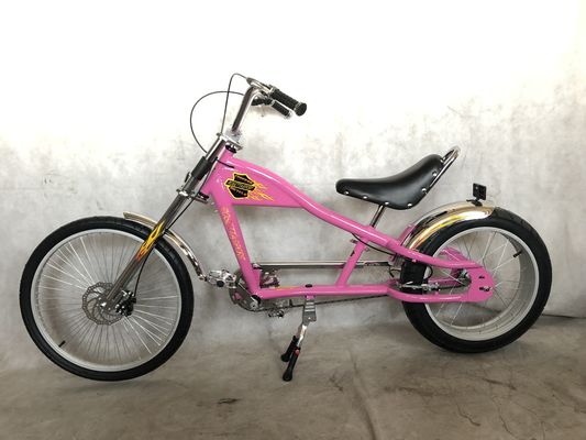 CE OEM Adult Chopper Style Bicycle with 24-20&quot; Single Speed and Hi-Ten Steel Frame