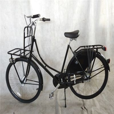 28 Inch Wheel Dutch Bikes in Amsterdam Classic Oma Fiets Hard Frame 22KG Gross Weight