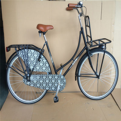 28 Inch Wheel Dutch Bikes in Amsterdam Classic Oma Fiets Hard Frame 22KG Gross Weight