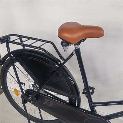 Single Speed 28 Inch Vintage Classic Black Lady Oma Holland City Cruiser Dutch Bike Bicycle for Women