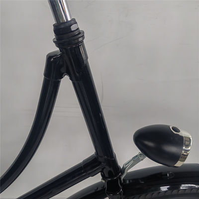 Single Speed 28 Inch Vintage Classic Black Lady Oma Holland City Cruiser Dutch Bike Bicycle for Women