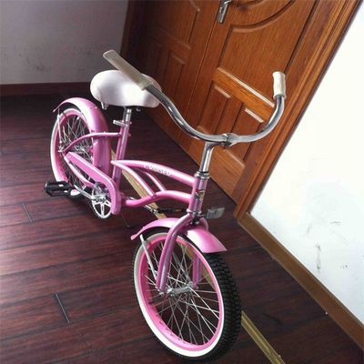 20&quot; Single Speed Coaster Brake Pink American OEM Logo Mini Kid Small Frame CE Girl Beach Cruiser Bicycle