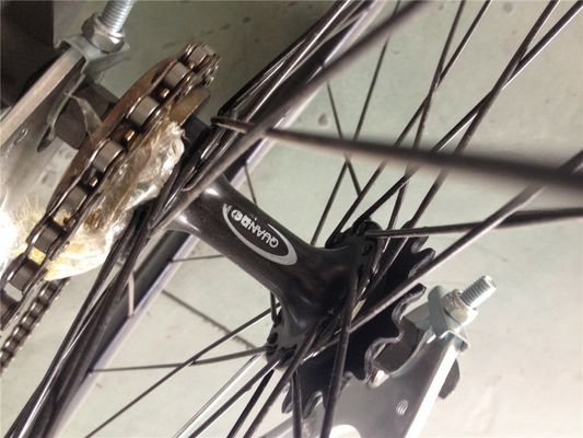 700c Fixed Gear Bicycle with Hard Frame Non-rear Damper Type and Aluminum Rim Material