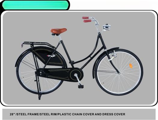 Front Caliper Brake Black Classic Style Dutch Chopper Bike for High Quaility