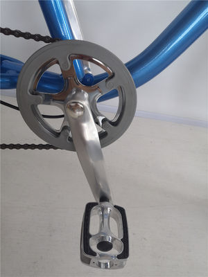 26 Inch Aluminum Alloy Frame 7 Speed Vintage Beach Cruiser Bike with Rear Carrier
