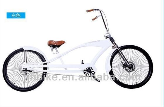 26'' Long Frame Chopper Beach Cruiser Bike with Alloy Pedal and Steel Fork