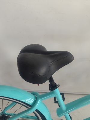 26&quot; Aluminum Frame Single Gear Hybrid Women's Beach Cruiser Bike 2024 Non-Rear Damper