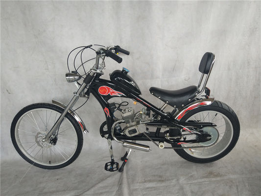 80cc Two Stroke Gas Kit Motorcycle Chopper Bicycle Max. Speed 40km/h for Adult Riders
