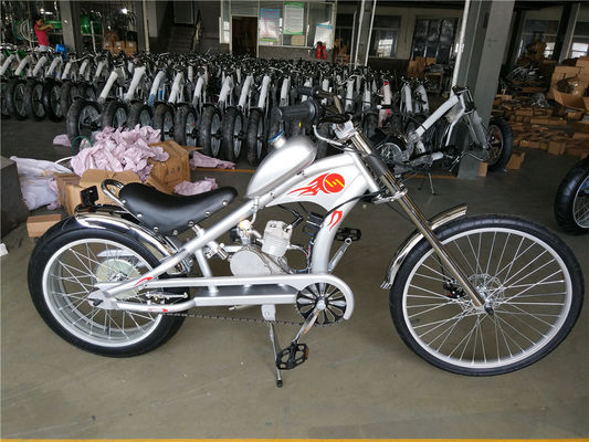 80cc Two Stroke Gas Kit Motorcycle Chopper Bicycle Max. Speed 40km/h for Adult Riders
