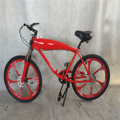 26 Inch Gas Powered Motorized Bike Frame with Gas Tank and 80CC Engine Kit