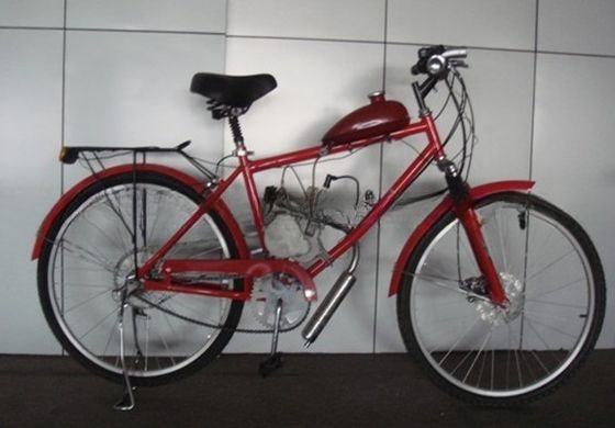 Electric Beach Cruiser Bicycle with 50cc Motor 2015 Model Steel Frame Electric Included