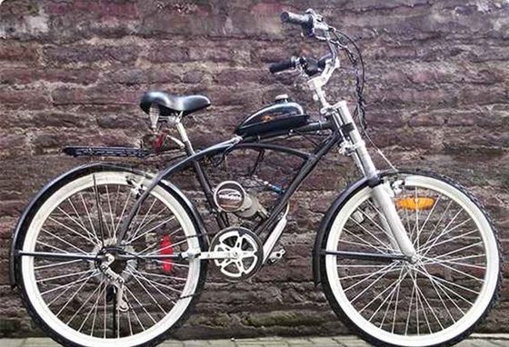 Electric Beach Cruiser Bicycle with 50cc Motor 2015 Model Steel Frame Electric Included