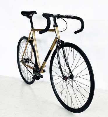 Aluminum Alloy Rim 80MM 700C Lugged Frame CR-MO 4310 Steel SRAM 2S Bicycle with Steel Fork