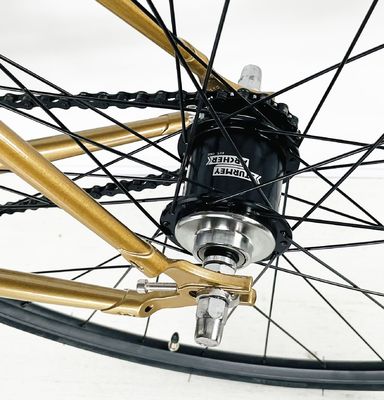 Aluminum Alloy Rim 80MM 700C Lugged Frame CR-MO 4310 Steel SRAM 2S Bicycle with Steel Fork