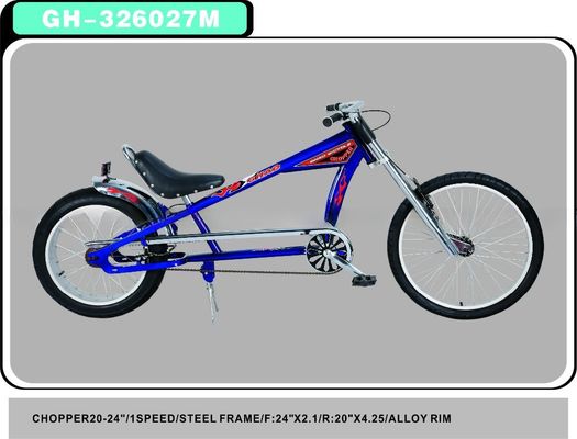 Customizable 24&quot; Low Rider Chopper Bike/Bicycle with Steel Crank in Any Color