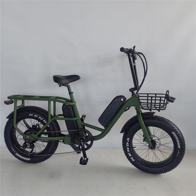 Shimano Gear Alloy Stem Dual Batteries Folding Step Through Ebike for Carrying Kids