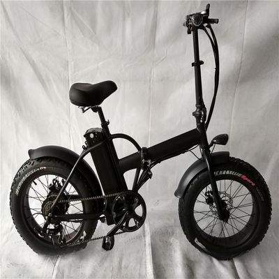 16.7 Ah Battery Capacity 48V500W12AH 20&quot;x4.0 Fat Tire Folding Electric Bike Bicycle