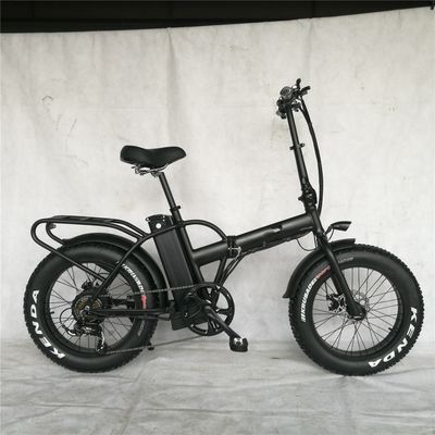 16.7 Ah Battery Capacity 48V500W12AH 20&quot;x4.0 Fat Tire Folding Electric Bike Bicycle